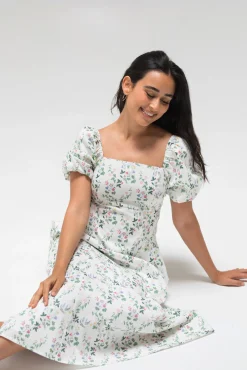 Delilah Floral Midi Dress