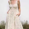 Eden Smocked Waist Dress
