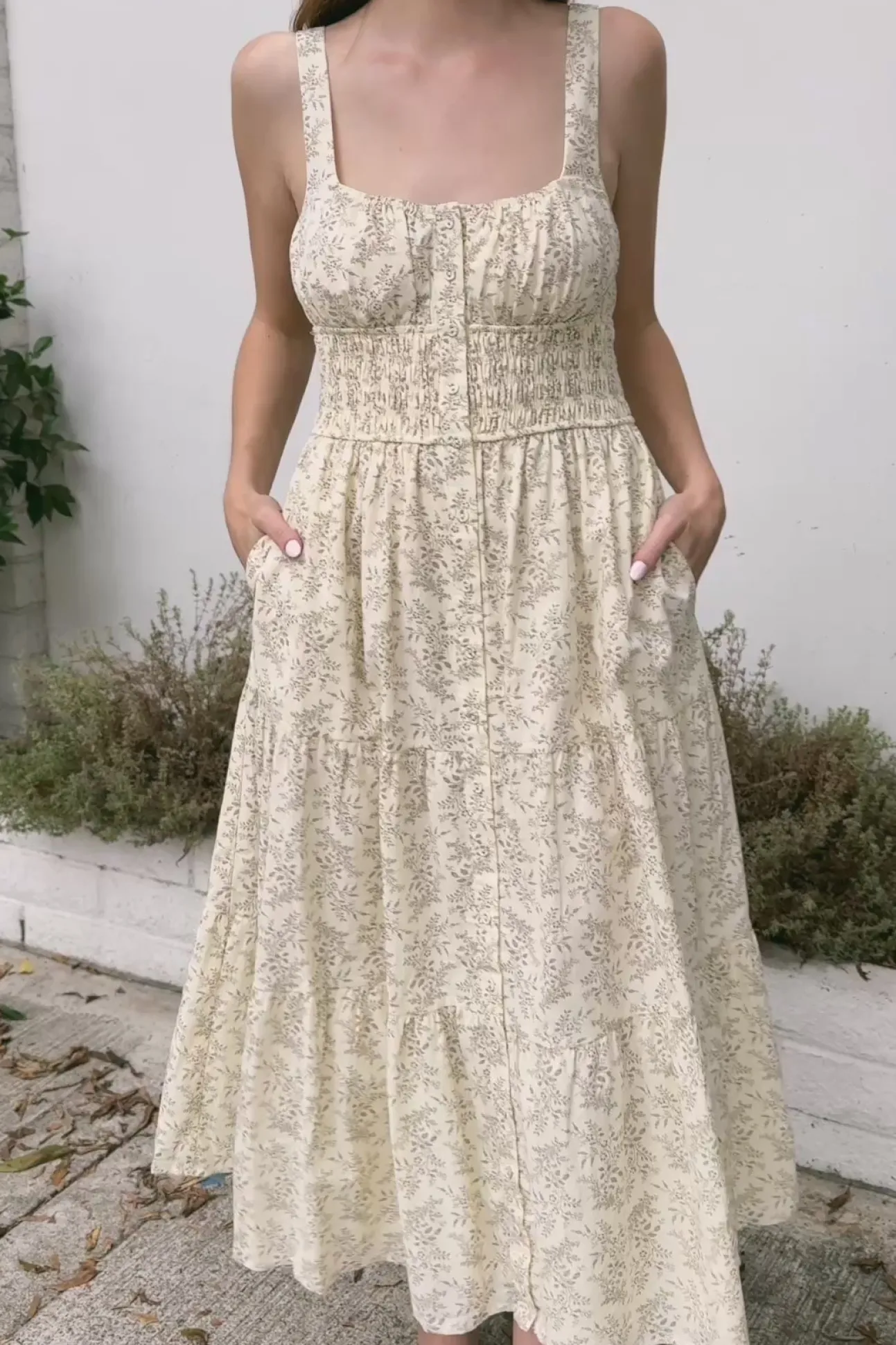 Eden Smocked Waist Dress