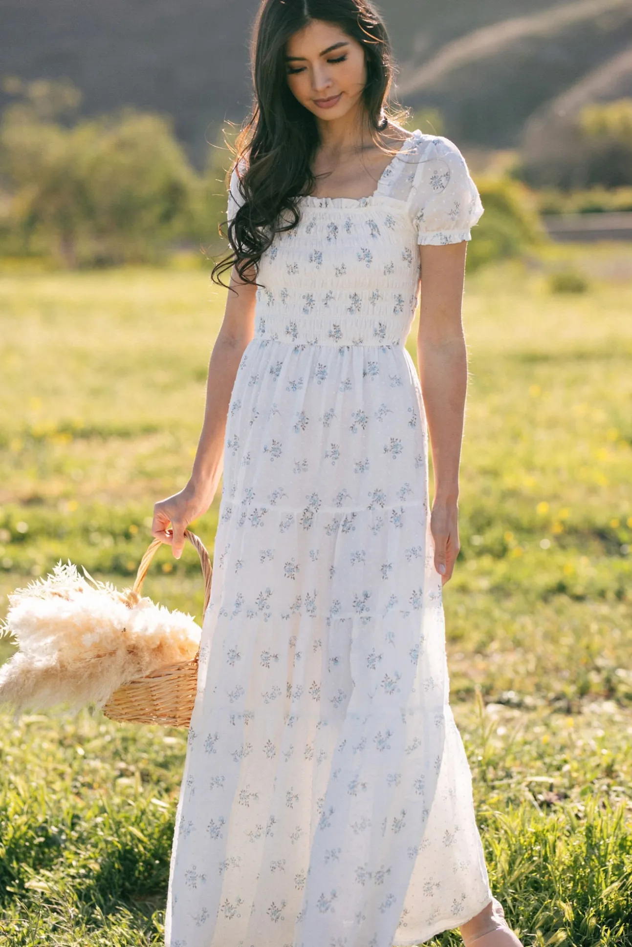 Elsie Smocked Maxi Dress