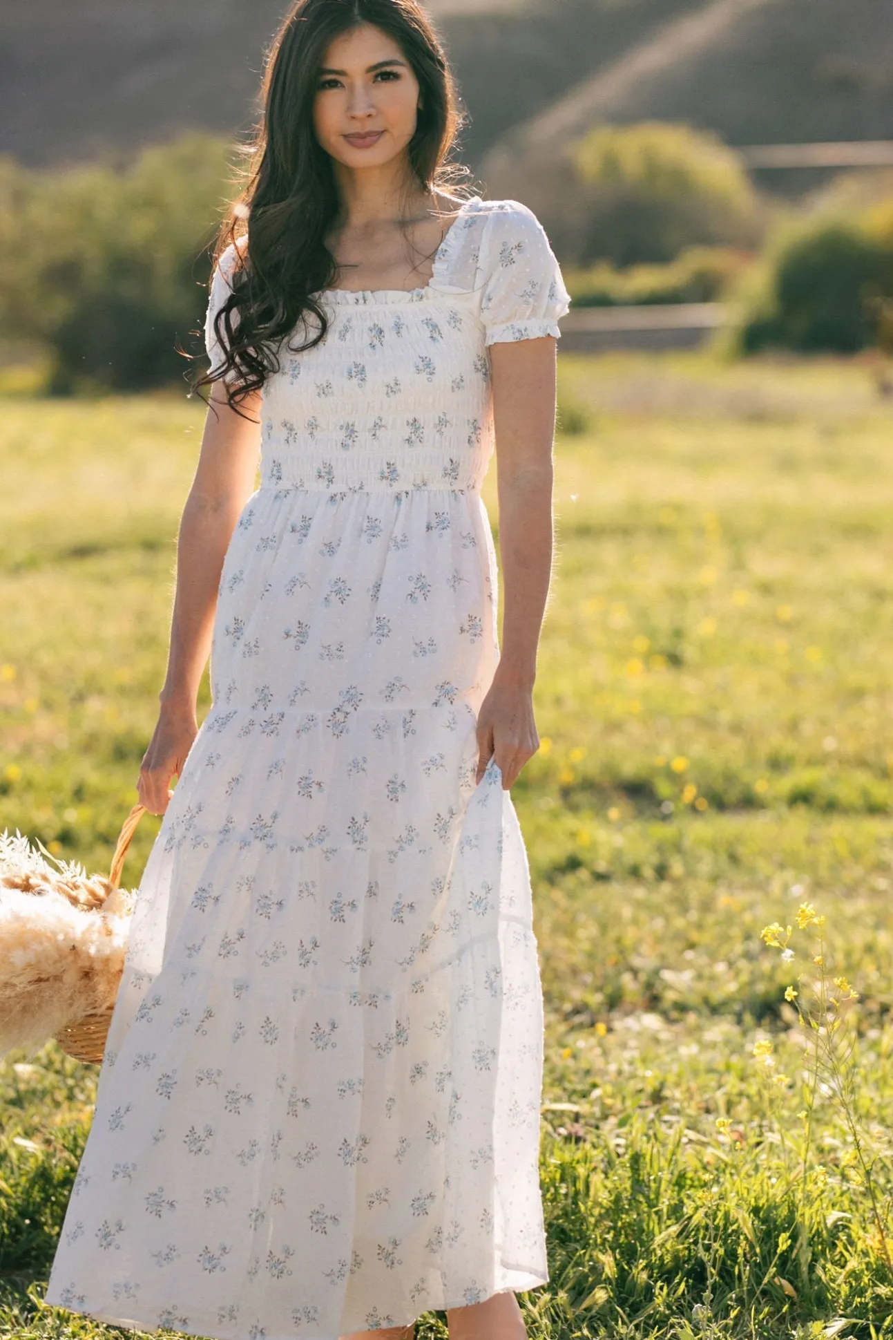 Elsie Smocked Maxi Dress