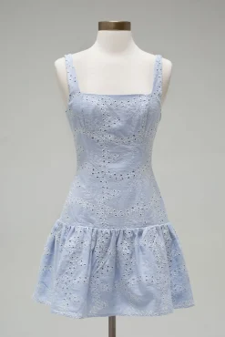 Emerie Eyelet Mini Dress