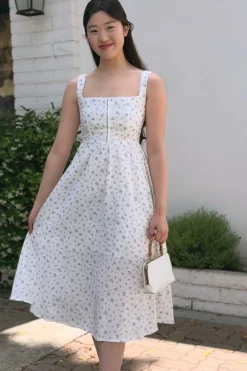 Emma Floral Midi Dress