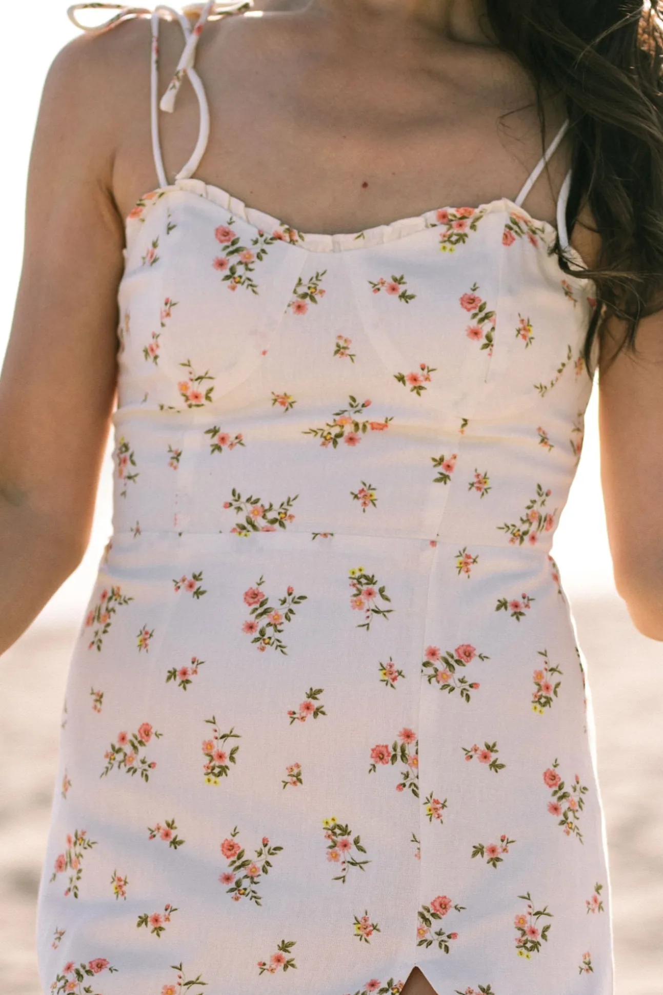 Gabriella Sweetheart Midi Dress