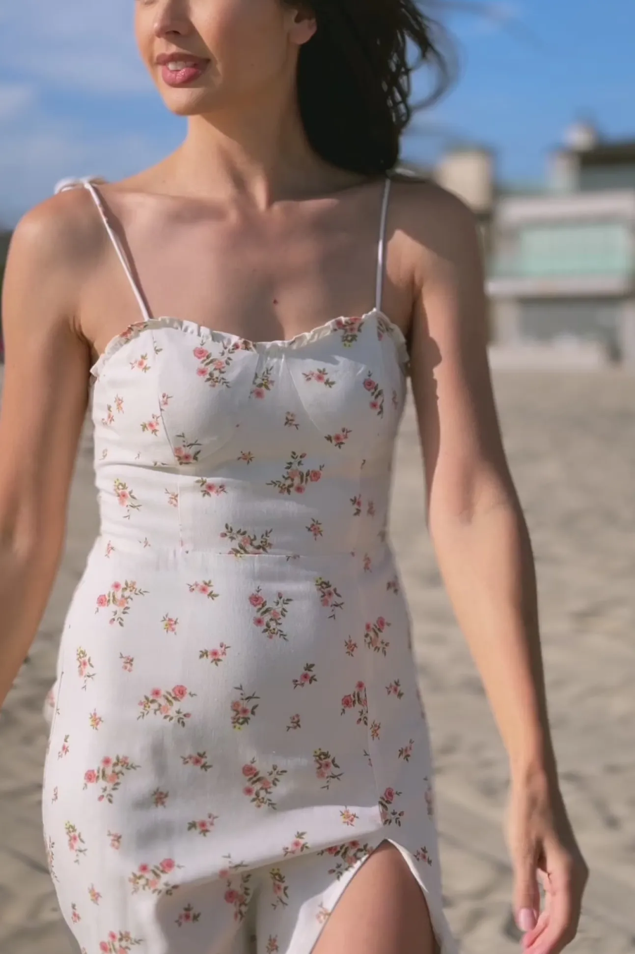 Gabriella Sweetheart Midi Dress