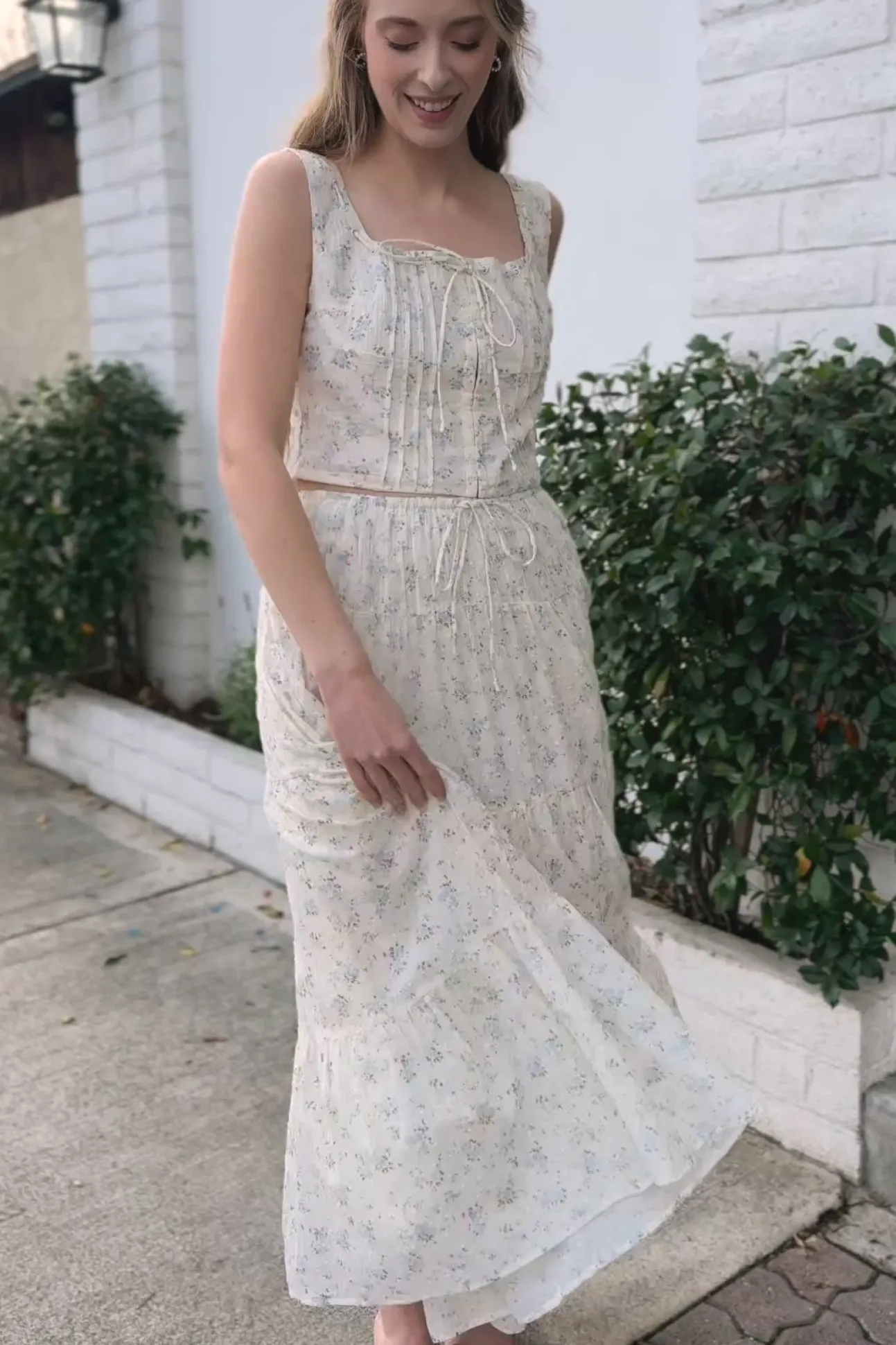 Genesis Floral Skirt Set