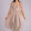 Georgina Tulle Midi Dress
