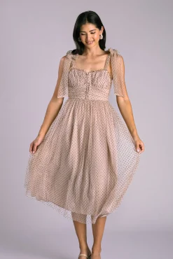 Georgina Tulle Midi Dress