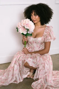 Giselle Ruffled Maxi Dress