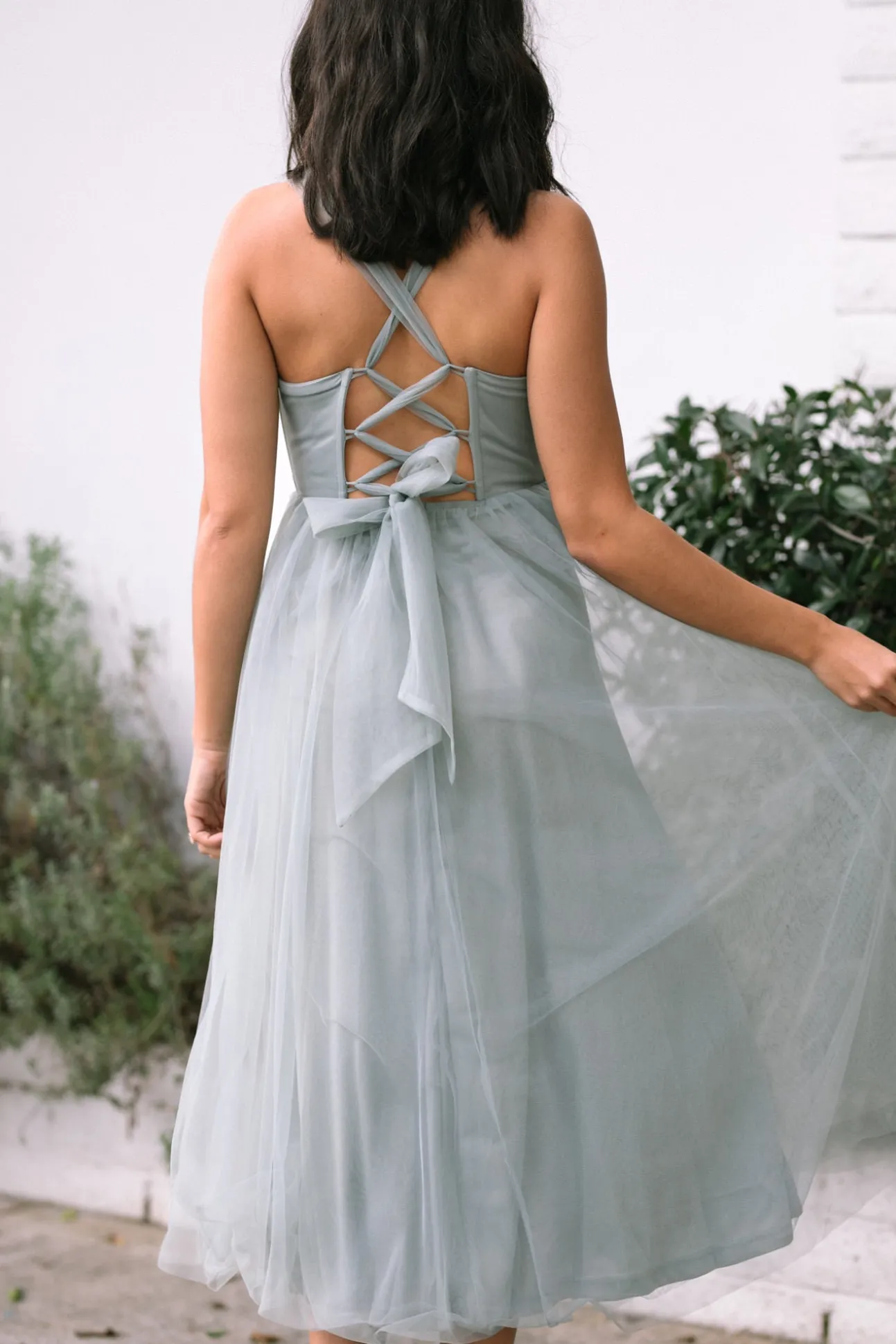 Gloria Tulle Midi Dress