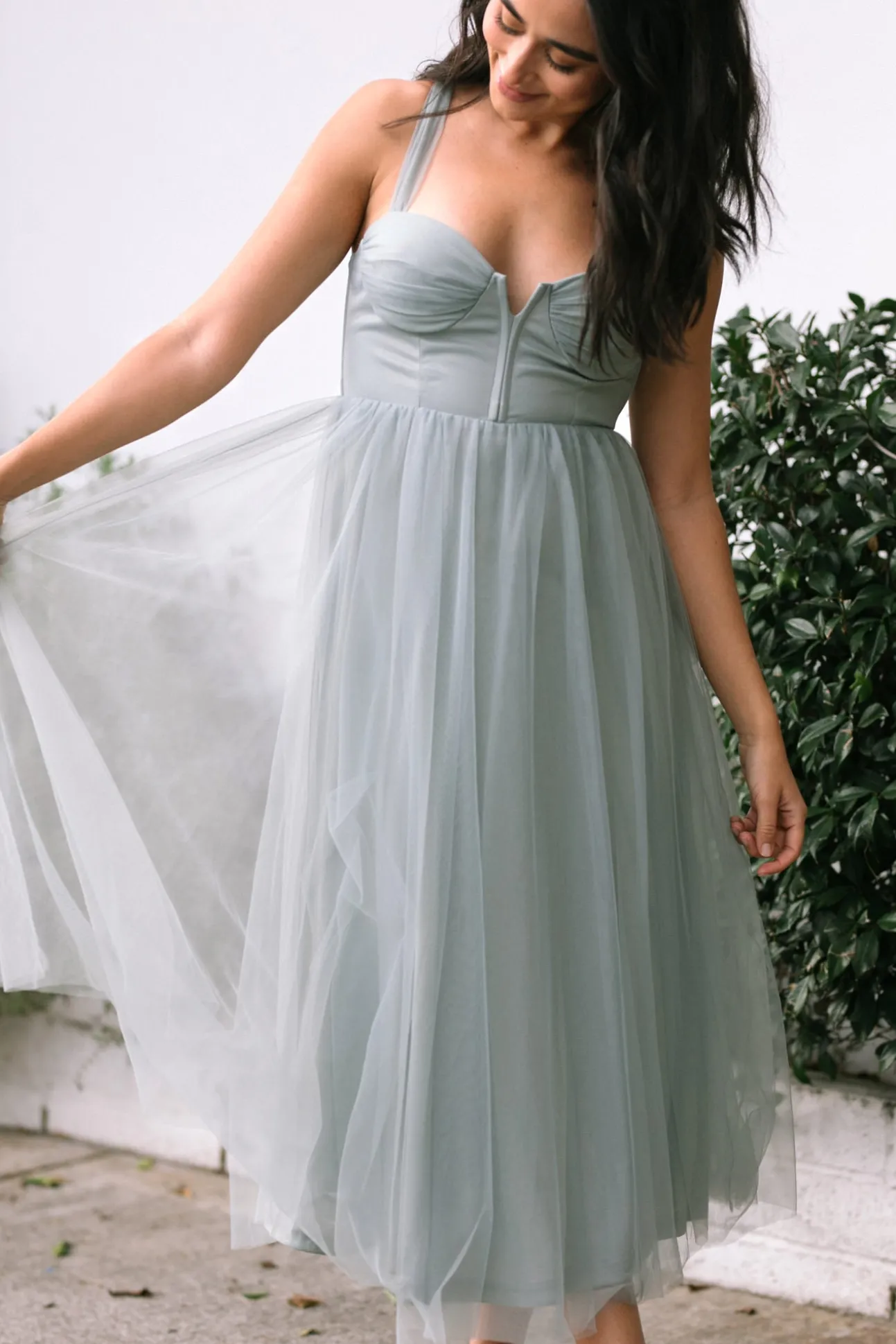 Gloria Tulle Midi Dress