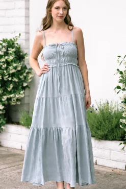 Gracie Crinkled Maxi Dress