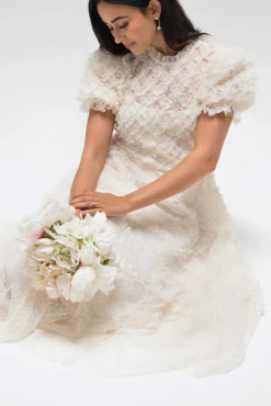Gretchen Tulle Ruffled Dress