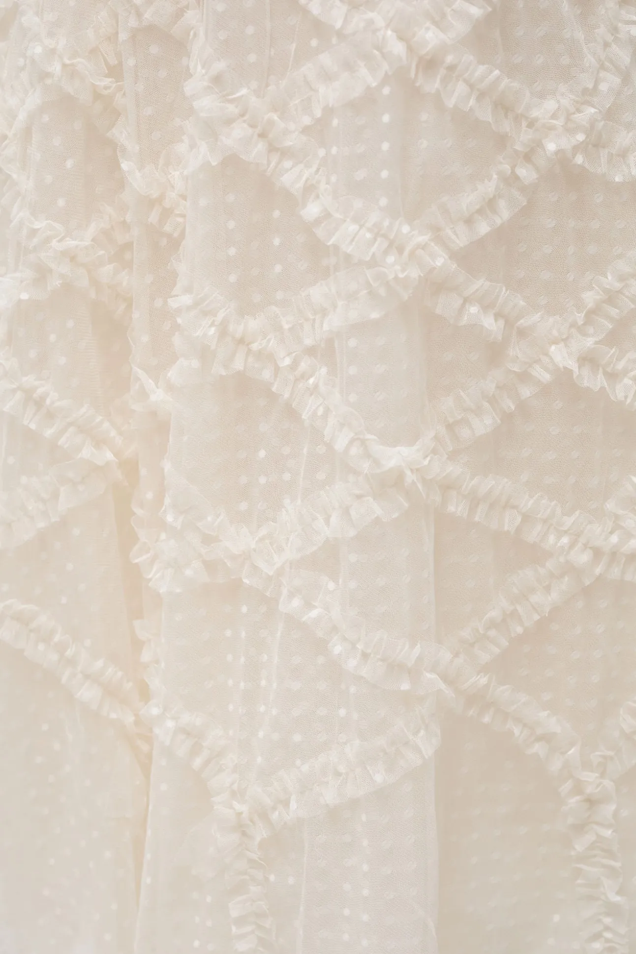 Gretchen Tulle Ruffled Dress