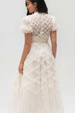 Gretchen Tulle Ruffled Dress