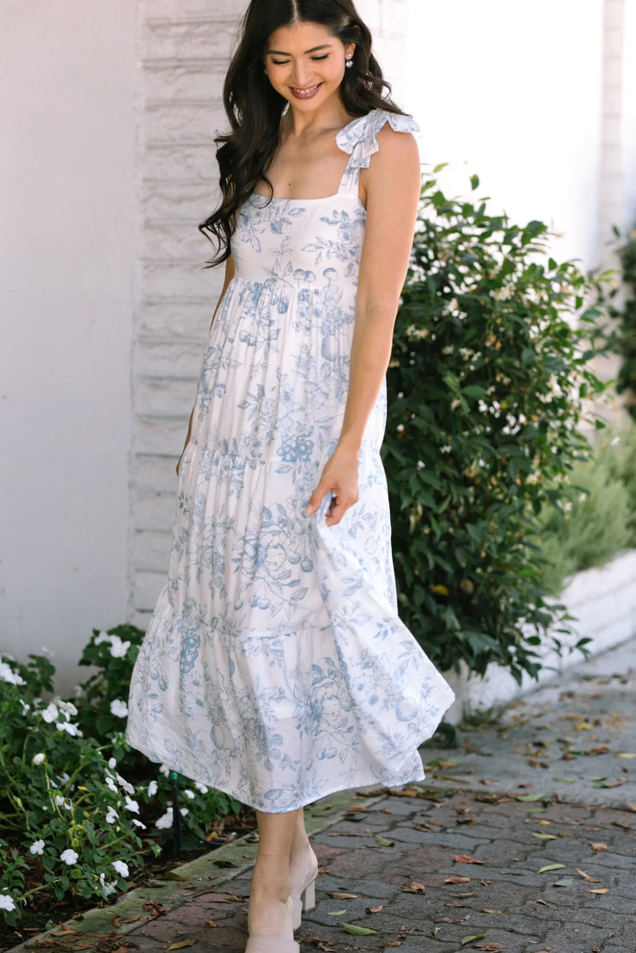 Isabella Floral Tiered Dress