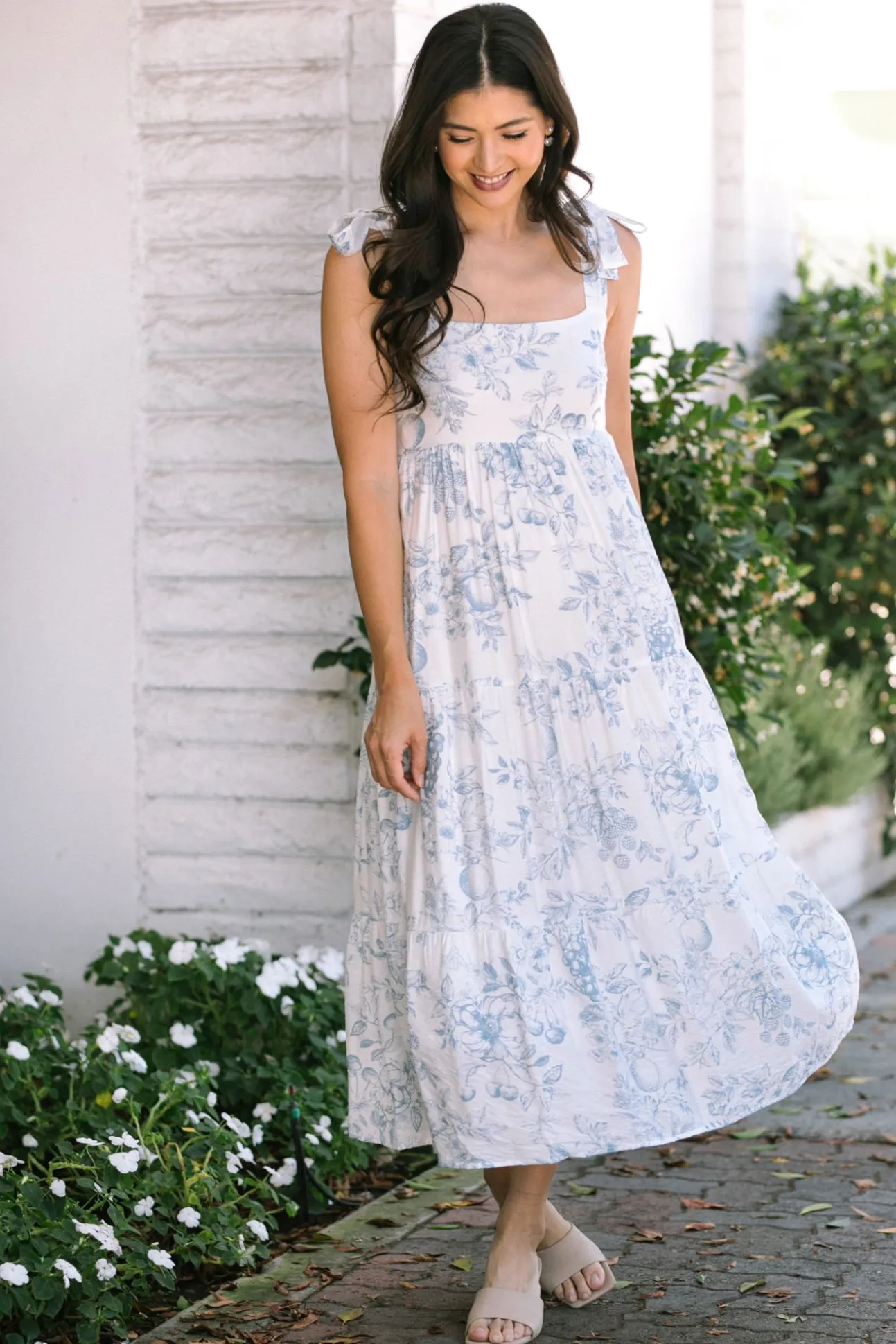 Isabella Floral Tiered Dress