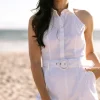 Jax Belted Halter Romper