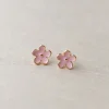 Jill Flower Stud Earrings