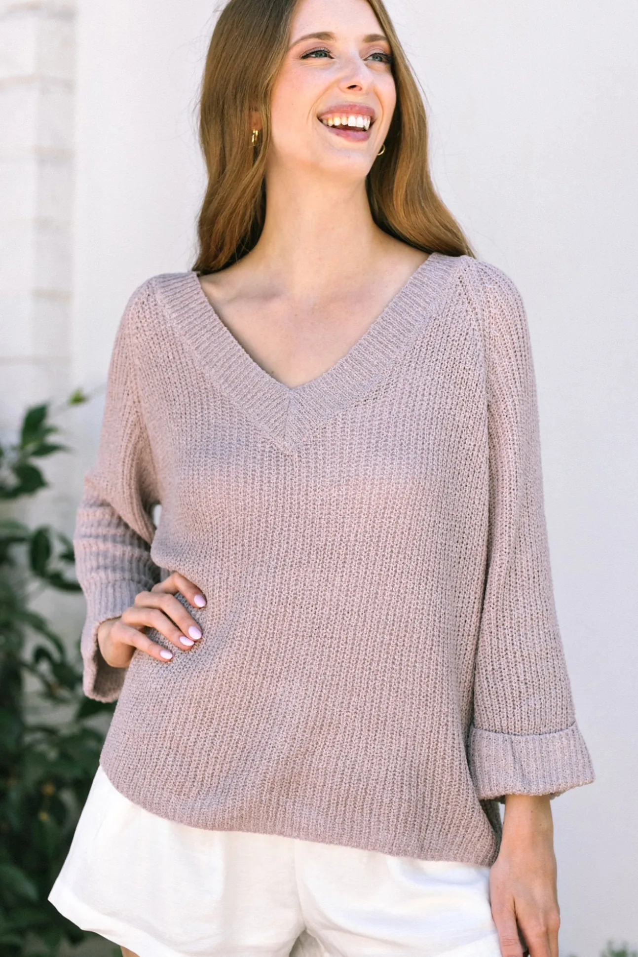 Jillian V-Neck Sweater