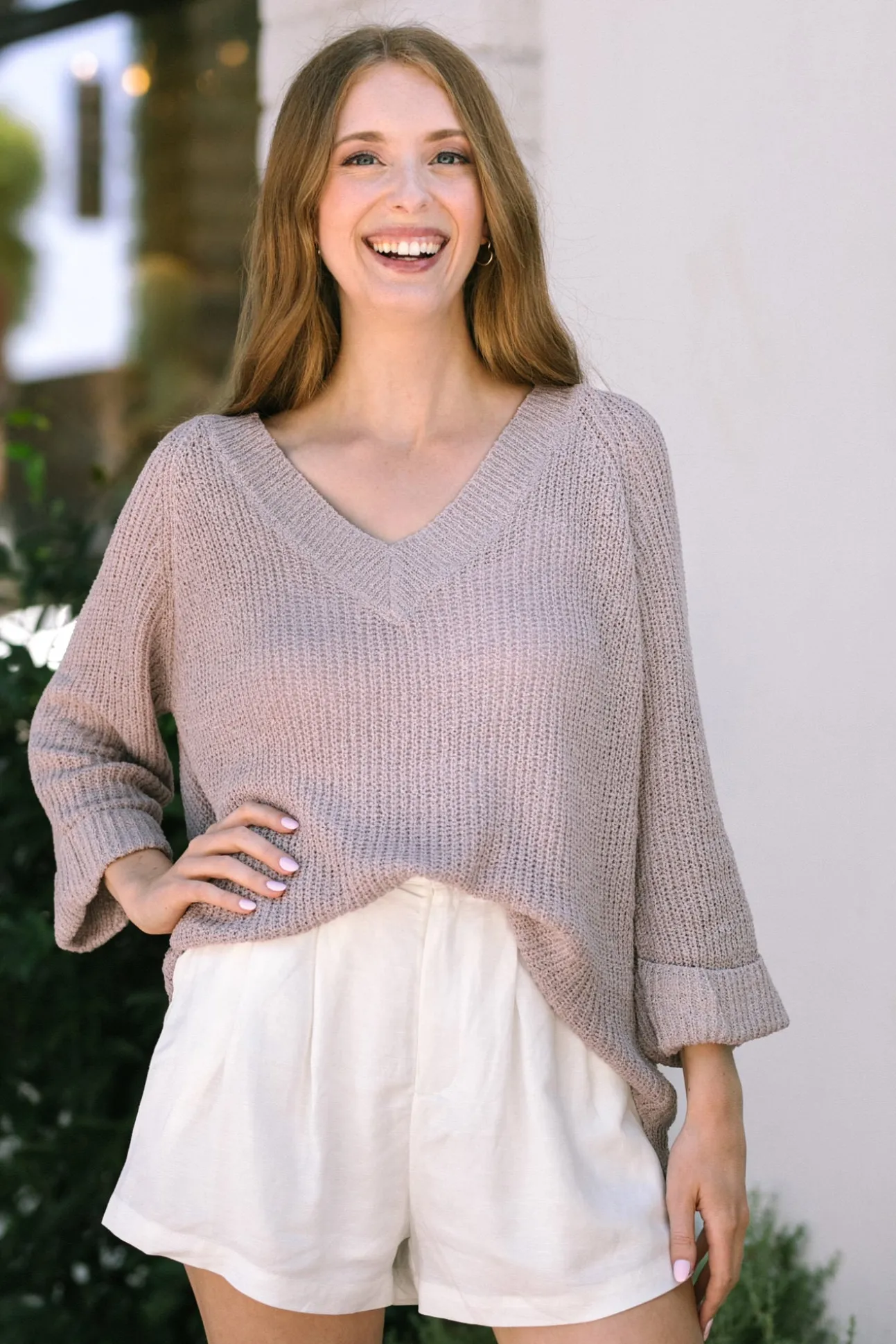 Jillian V-Neck Sweater