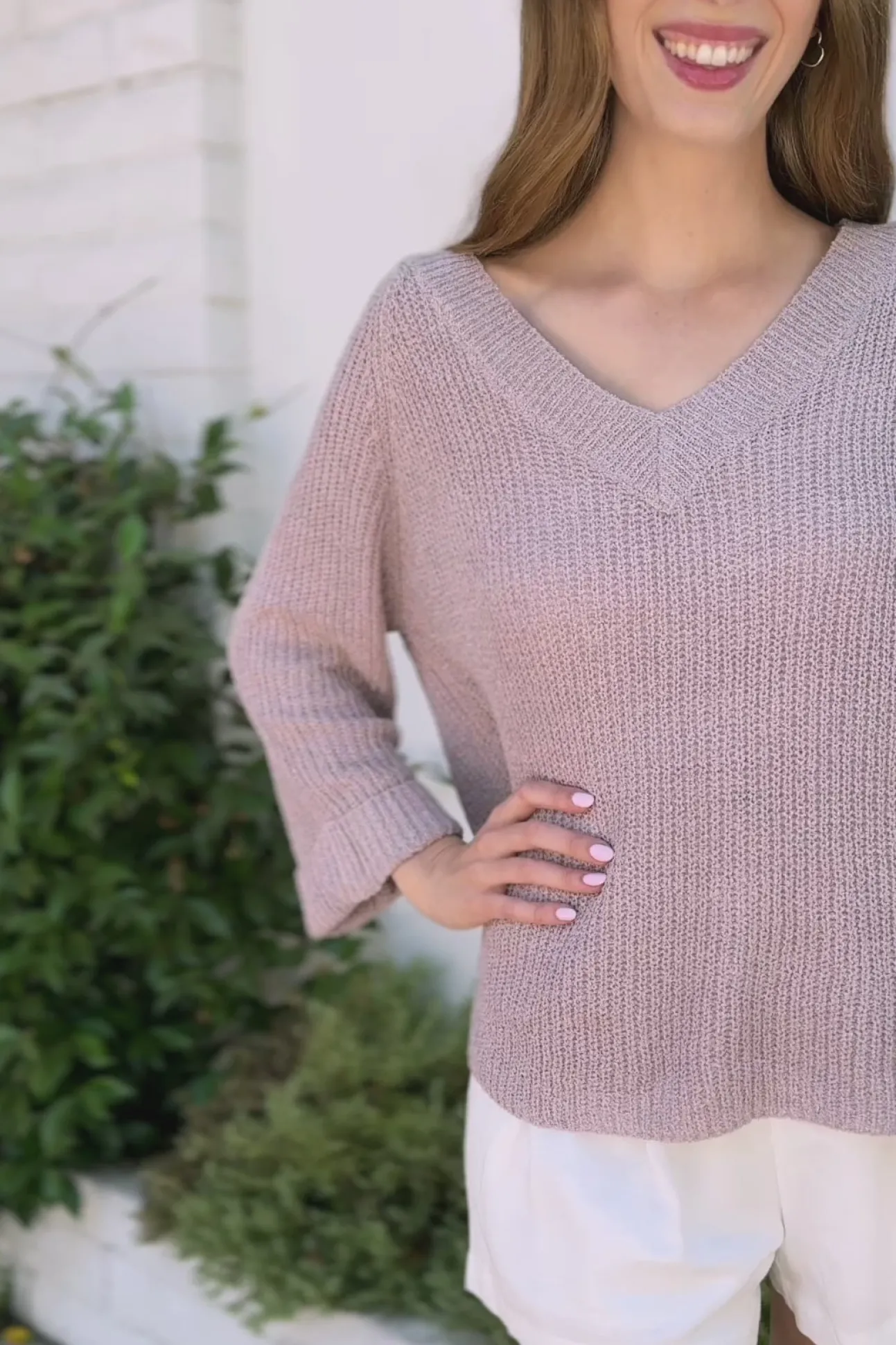 Jillian V-Neck Sweater