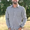 Jordyn Gingham Buttoned Mens Shirt