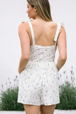 Josie Tie Shoulder Romper