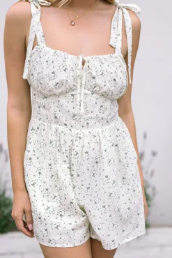 Josie Tie Shoulder Romper