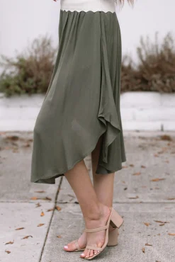 Joyce Round Hem Skirt