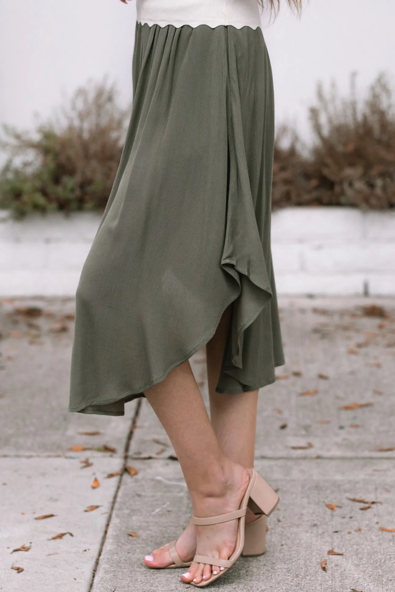 Joyce Round Hem Skirt