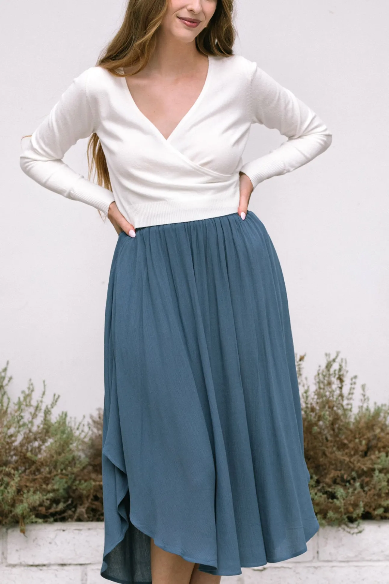 Joyce Round Hem Skirt
