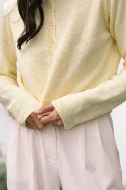 Julie Buttoned Knit Cardigan