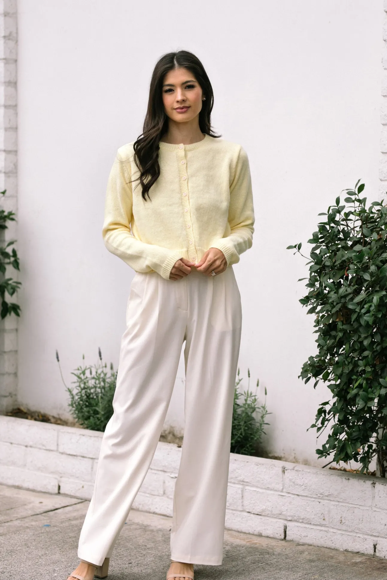 Julie Buttoned Knit Cardigan