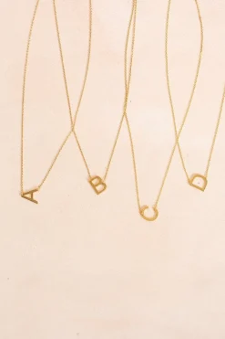 Kaye Gold Initial Necklace