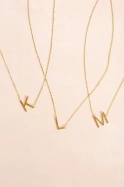 Kaye Gold Initial Necklace