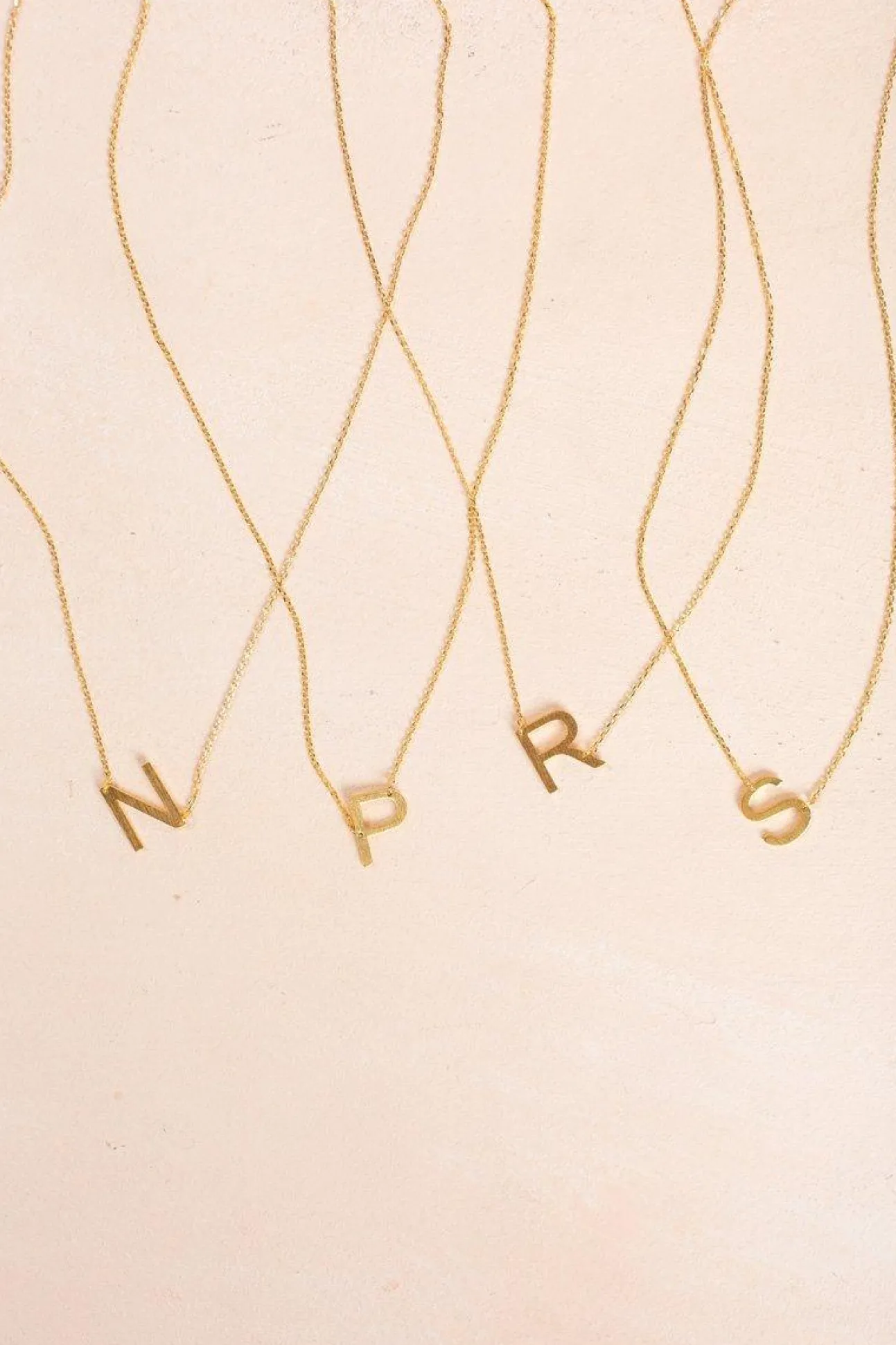 Kaye Gold Initial Necklace