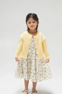 Kids Lisa Buttoned Cardigan