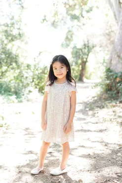 Kids Sequin Shift Dress