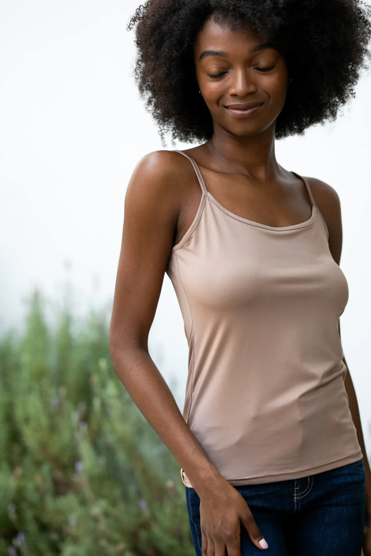 Lindsey Scoop Neck Cami