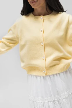 Lisa Buttoned Knit Cardigan