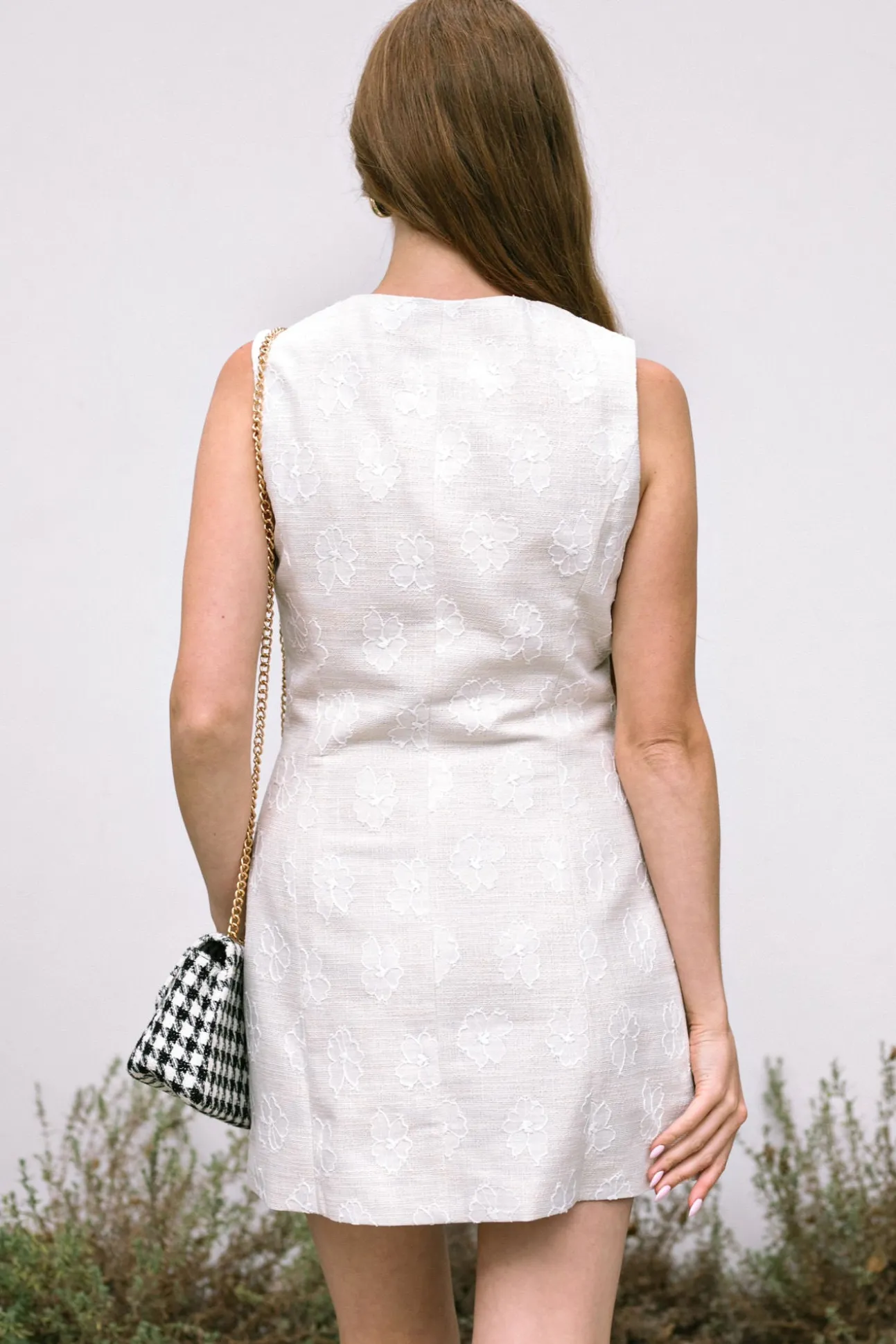 London Tweed Mini Dress