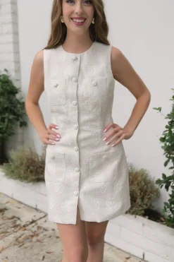 London Tweed Mini Dress