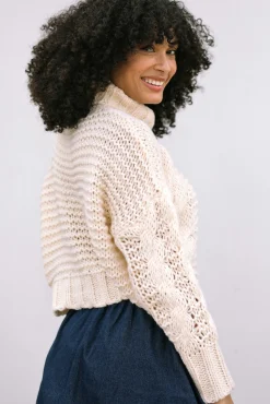 Lucinda Turtleneck Knit Sweater