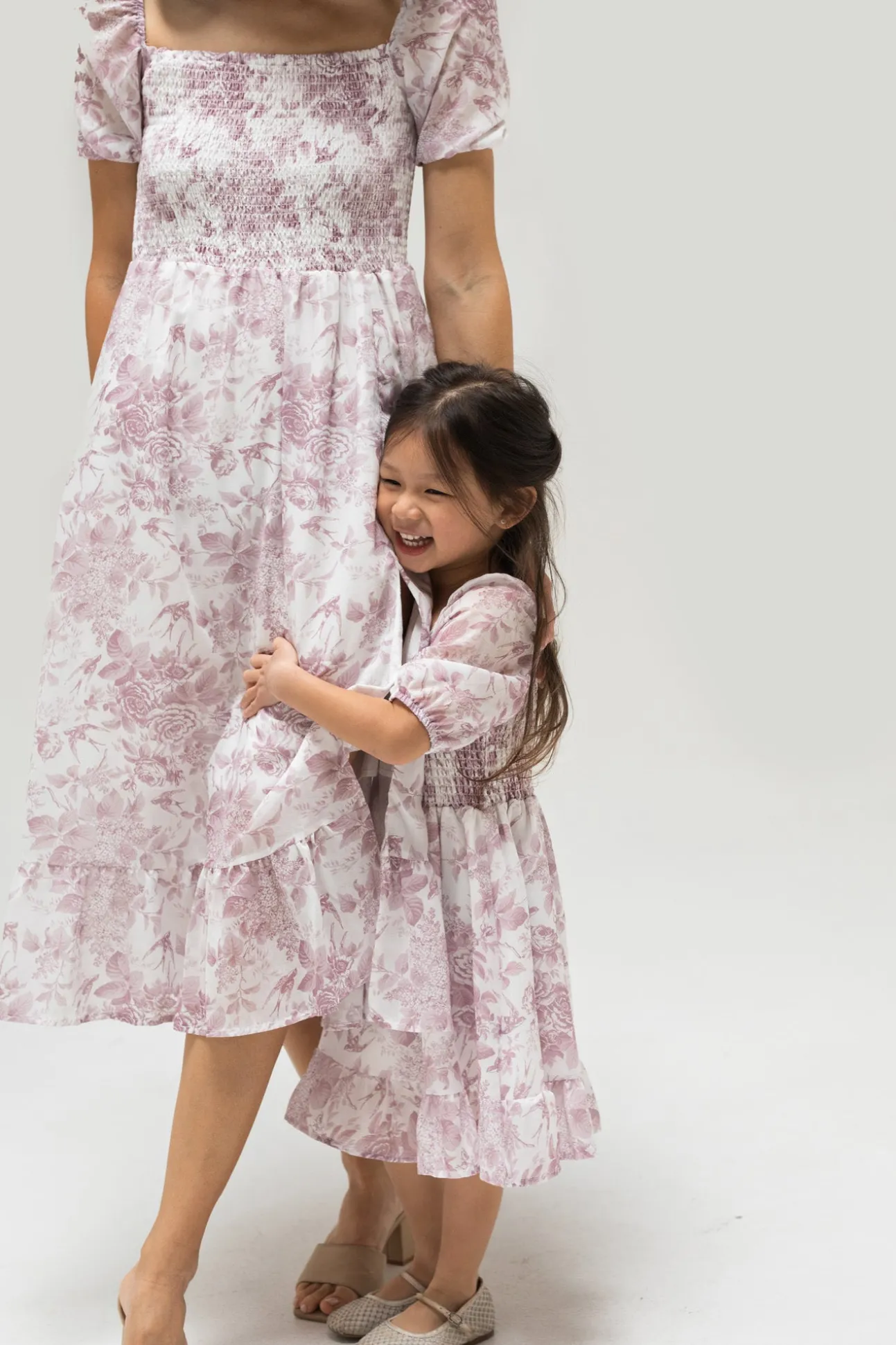 Marie Smocked Midi Dress
