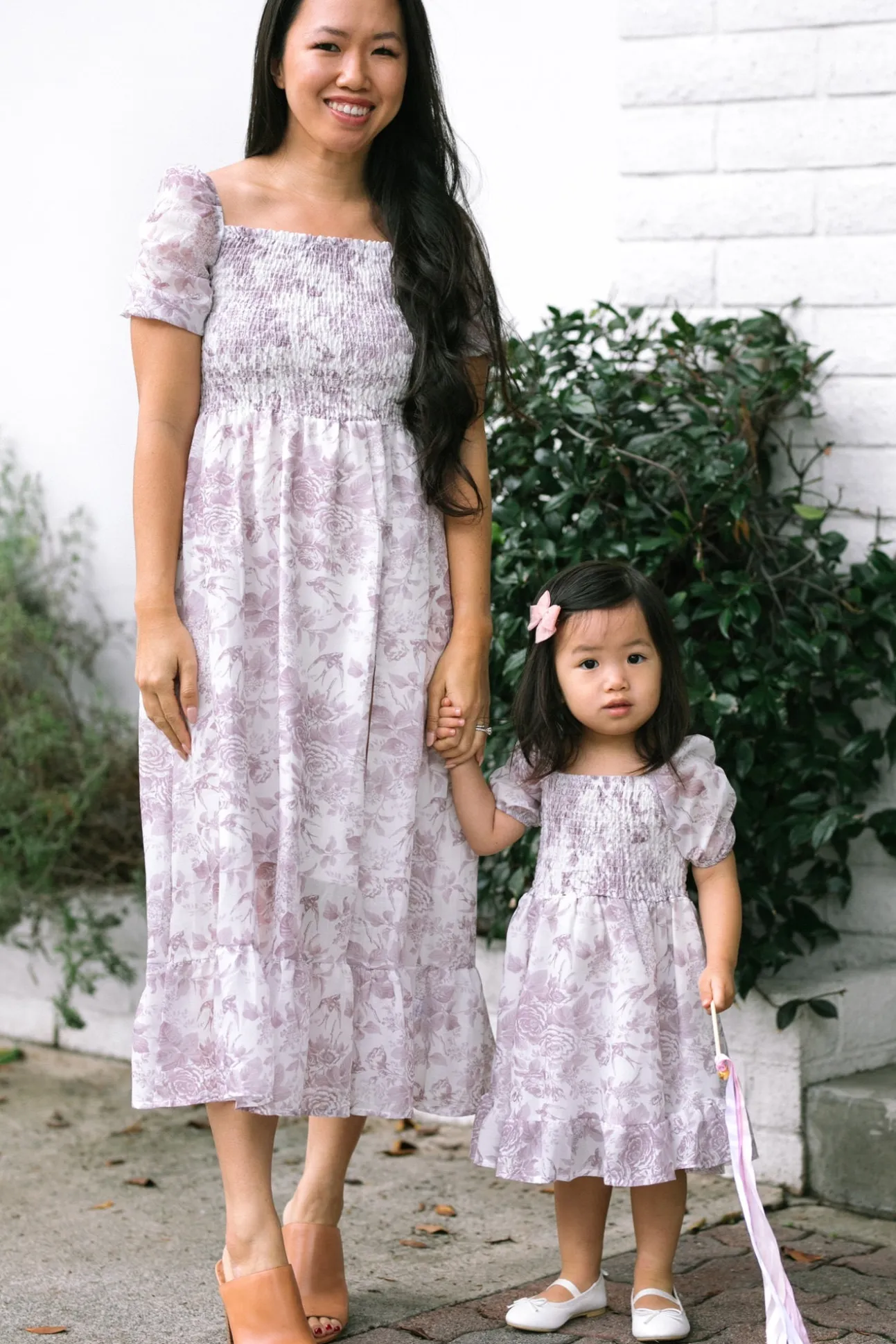 Marie Smocked Midi Dress