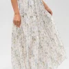 Marla Floral Tiered Skirt