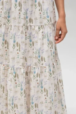 Marla Floral Tiered Skirt