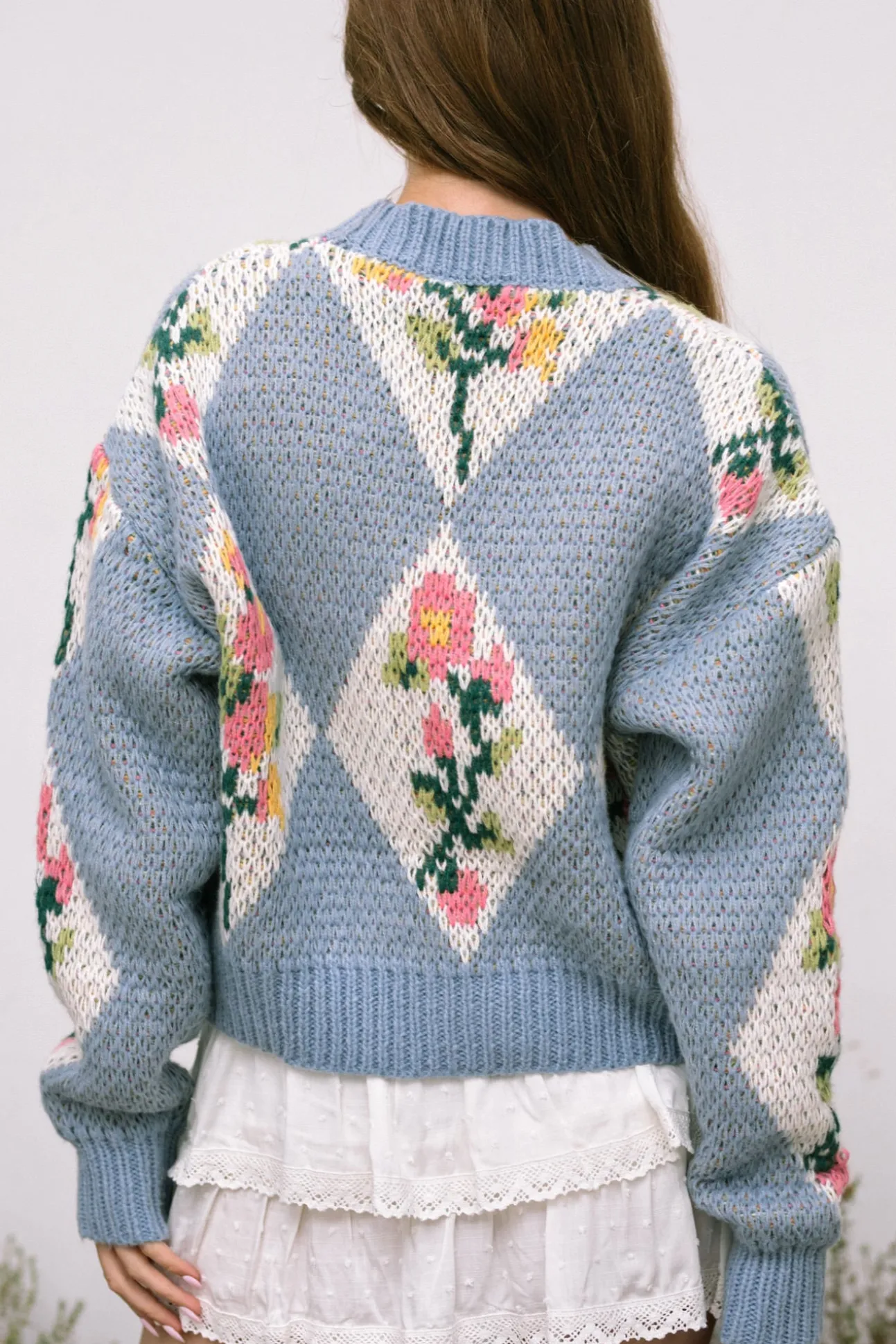 Marlow Floral Buttoned Cardigan
