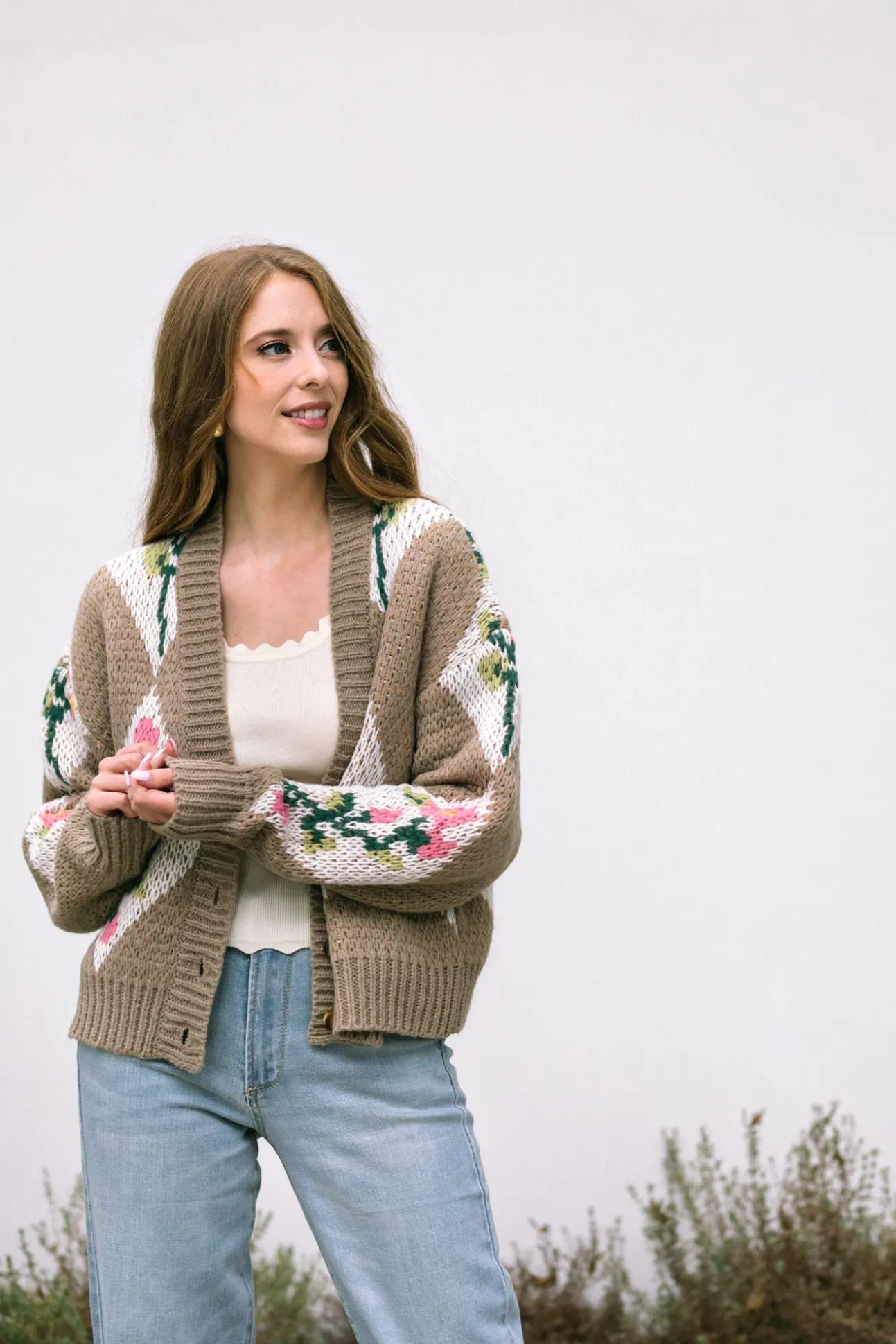 Marlow Floral Buttoned Cardigan